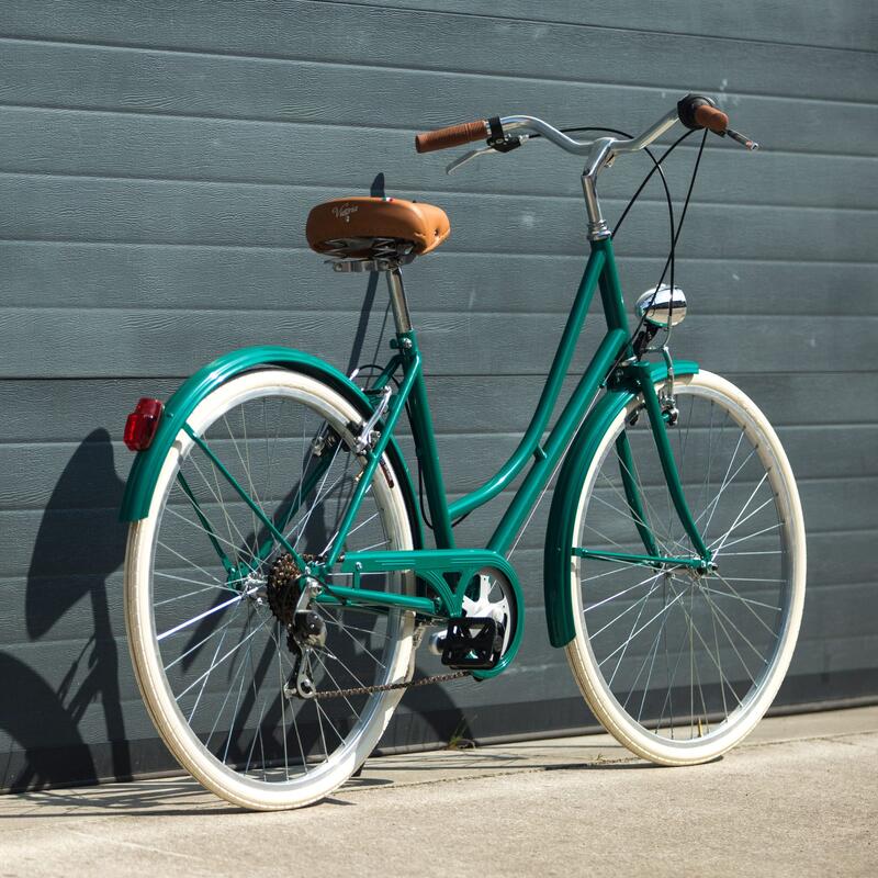 Bicicletta Capri Valentina Verde smeraldo 6V