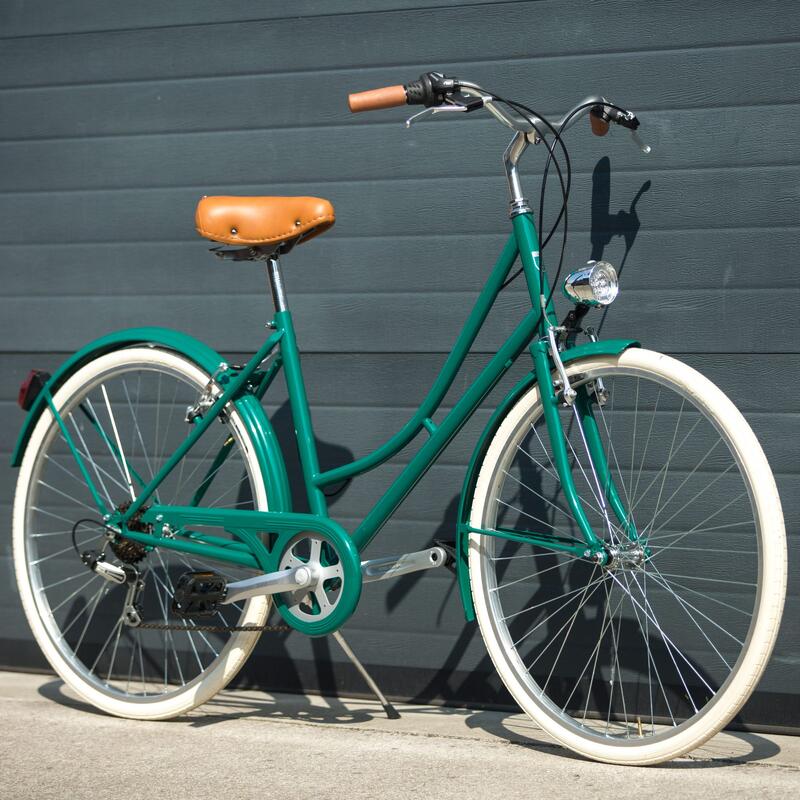 Bicicletta Capri Valentina Verde smeraldo 6V