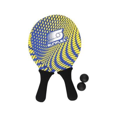 Sunflex Neopren Beachball Set Splash blau