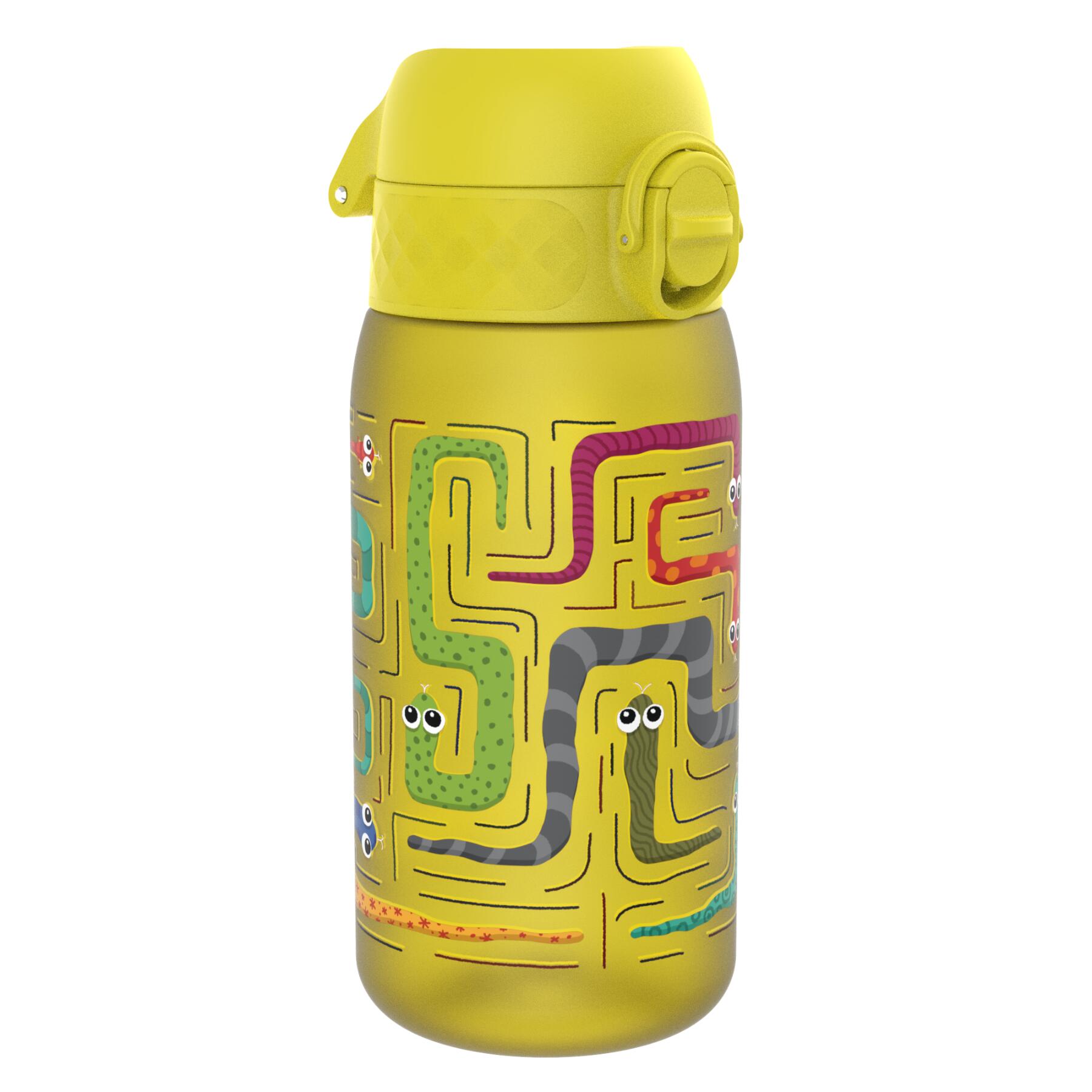 ION8 Leak Proof Kids Water Bottle, Recyclon™, Snakes, 350ml (12oz)