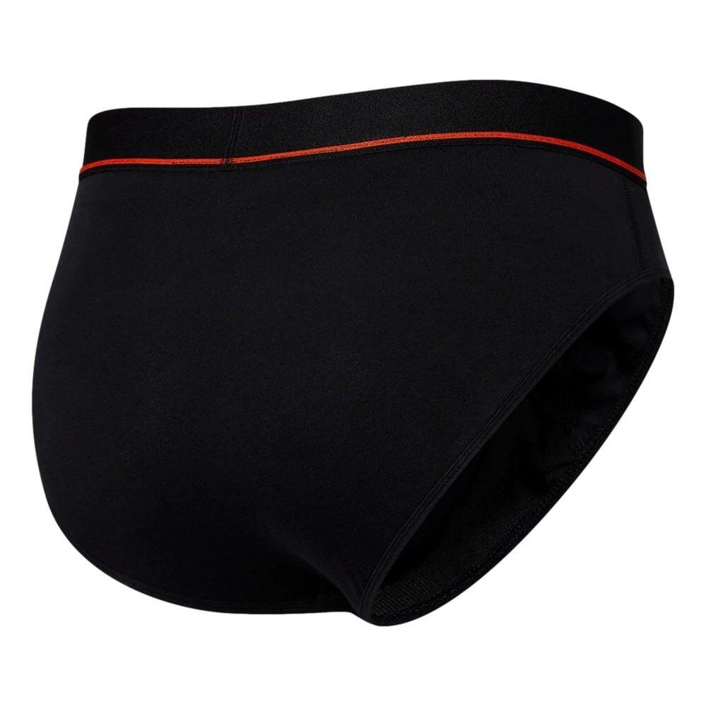 Saxx Non-Stop Stretch Cotton Briefs - Black 2/3