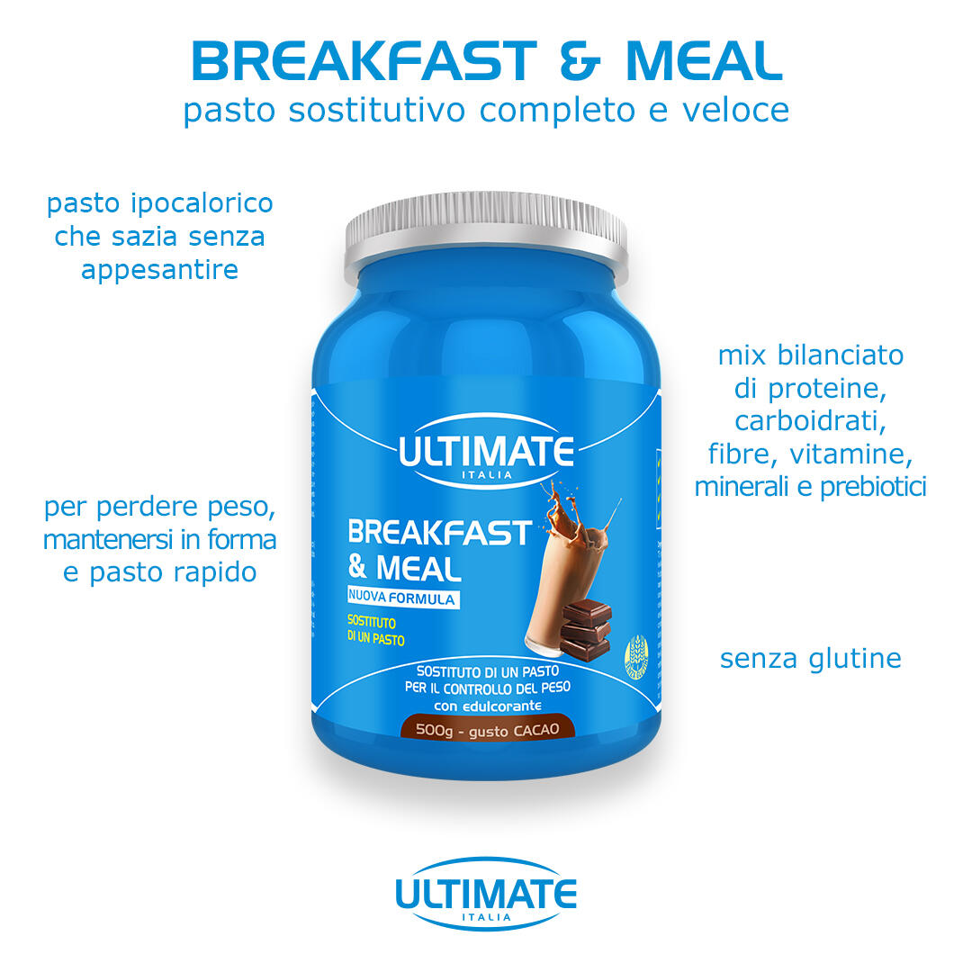 Integratore alimentare - BREAKFAST & MEAL CACAO 6/7