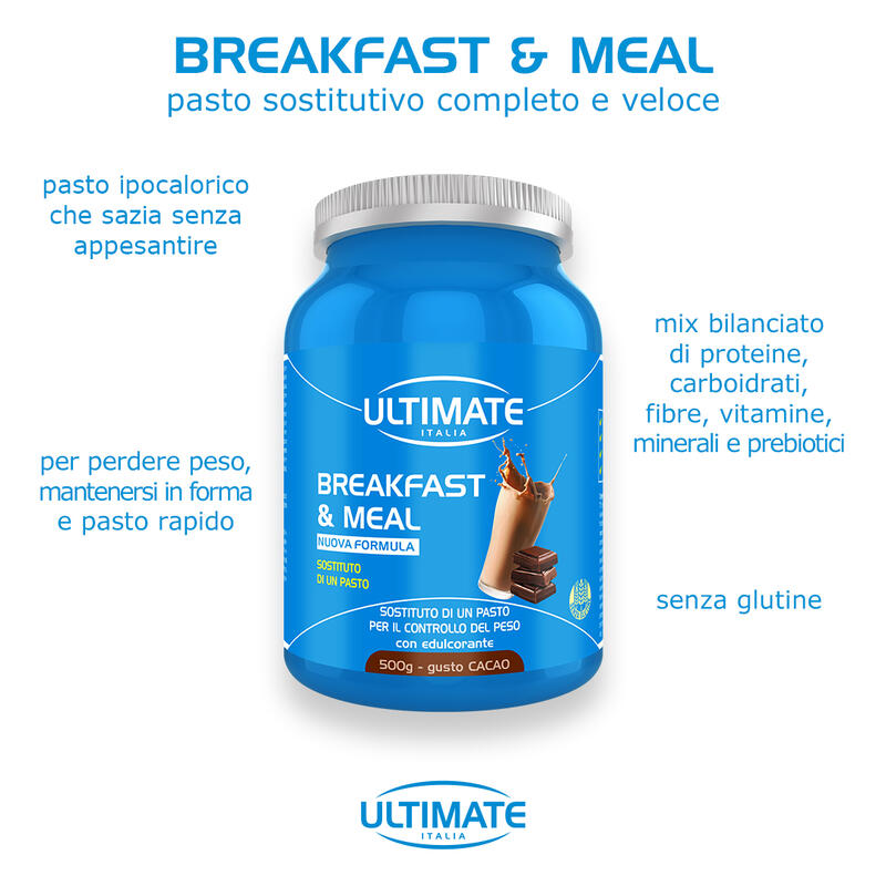 Integratore alimentare - BREAKFAST & MEAL CACAO