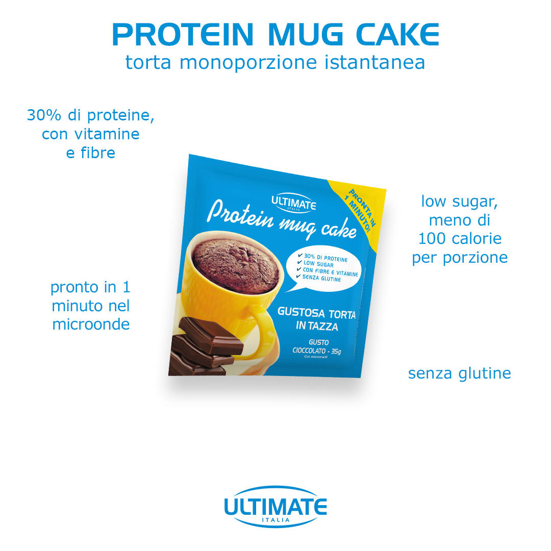 Integratore alimentare - PROTEIN MUG CAKE CACAO - 35g 4/6