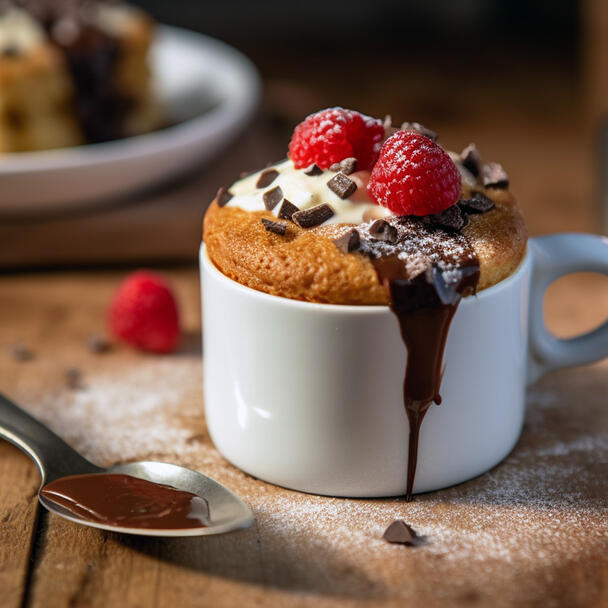Integratore alimentare - PROTEIN MUG CAKE MELA E CANNELLA - 35g 5/6