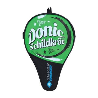 Donic-Schildkröt Tischtennis Schlägerhülle Trendline grün-schwarz