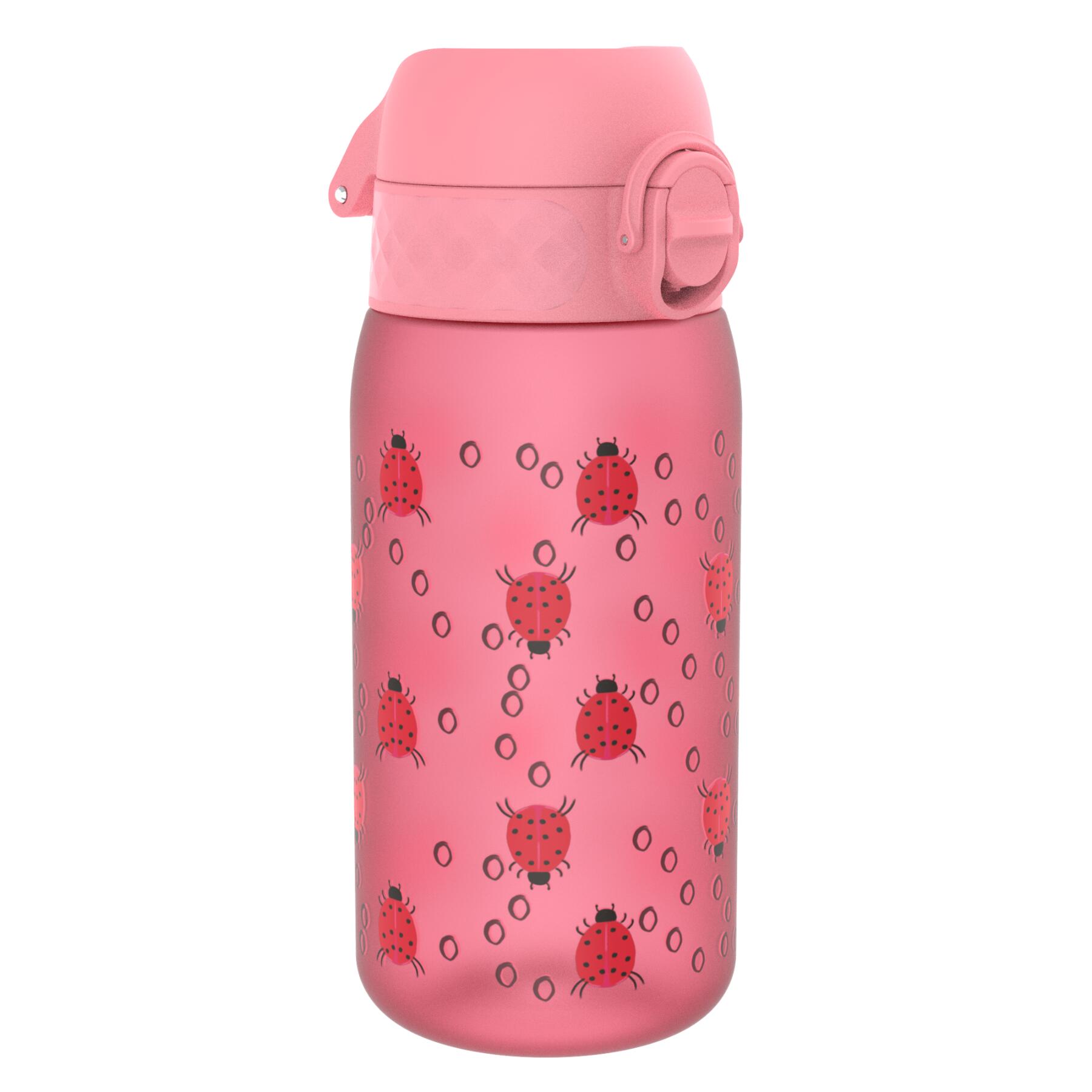 ION8 Leak Proof Kids' Water Bottle, Recyclon™, Ladybugs, 350ml (12oz)