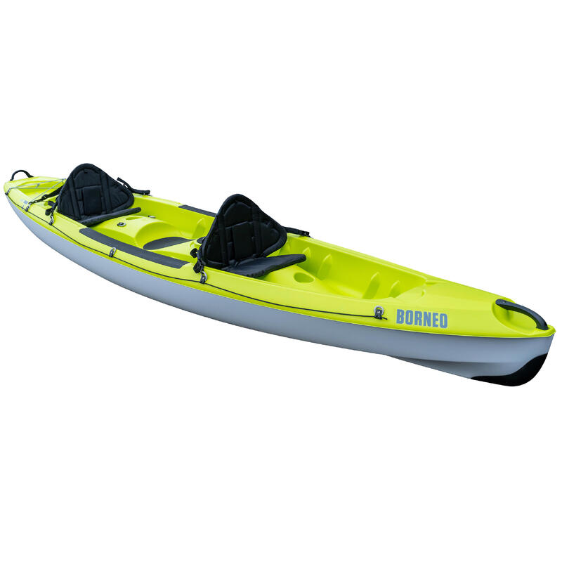 Second Hand - Kayak BORNEO TAHE rigido 2 posti + 1 verde - IDONEO