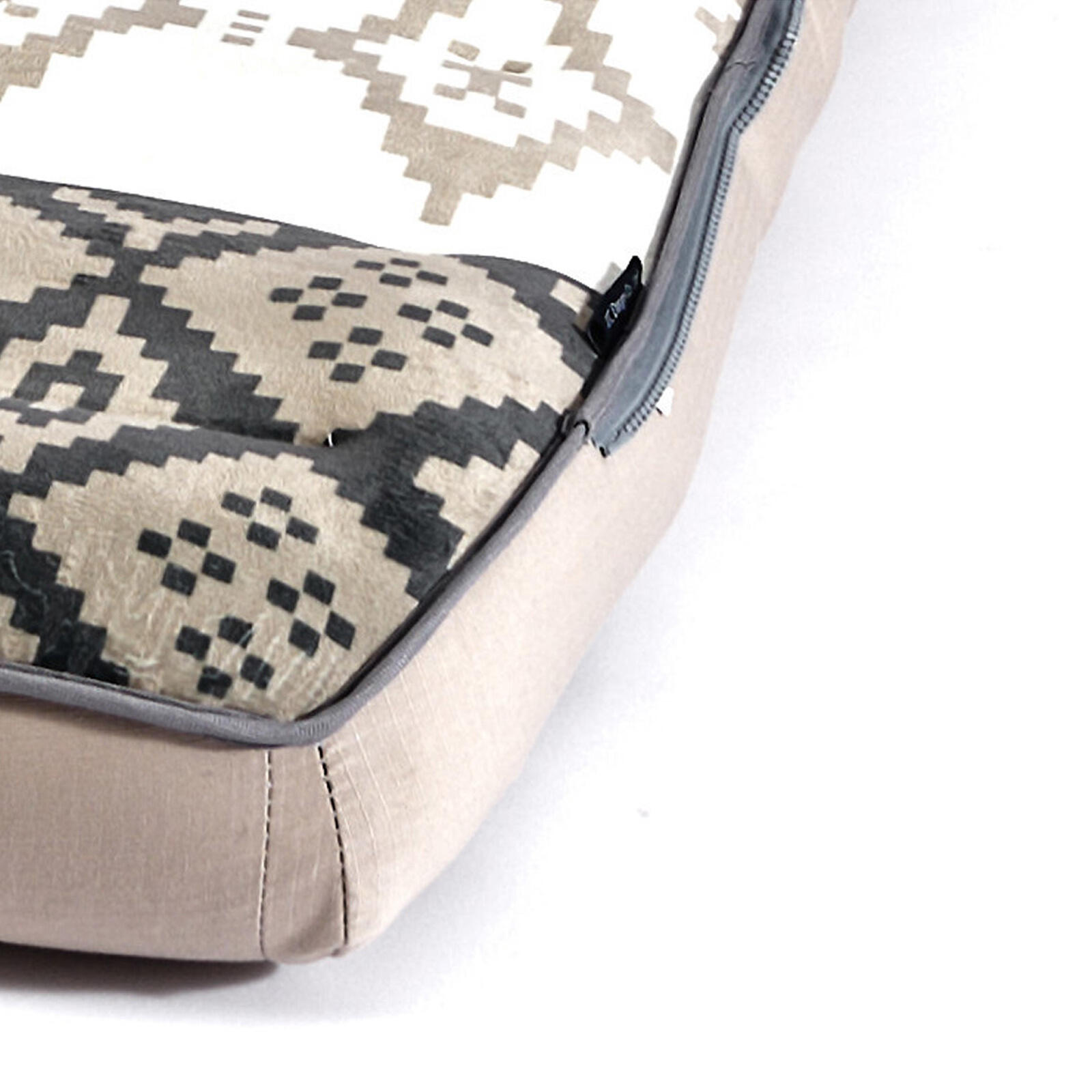 Camping Lit gonflable Chatou Print Matelas Lit Coton 5/6