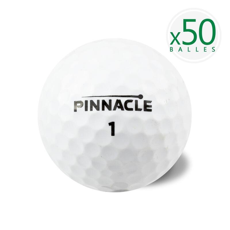 Recondicionado - 50 bolas de golfe de modelos mistos -A/B- Muito bom estado