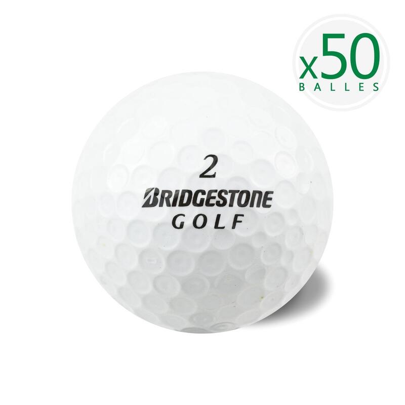 Reacondicionado - 50 Bolas de Golf Mixtas -B- Buen estado