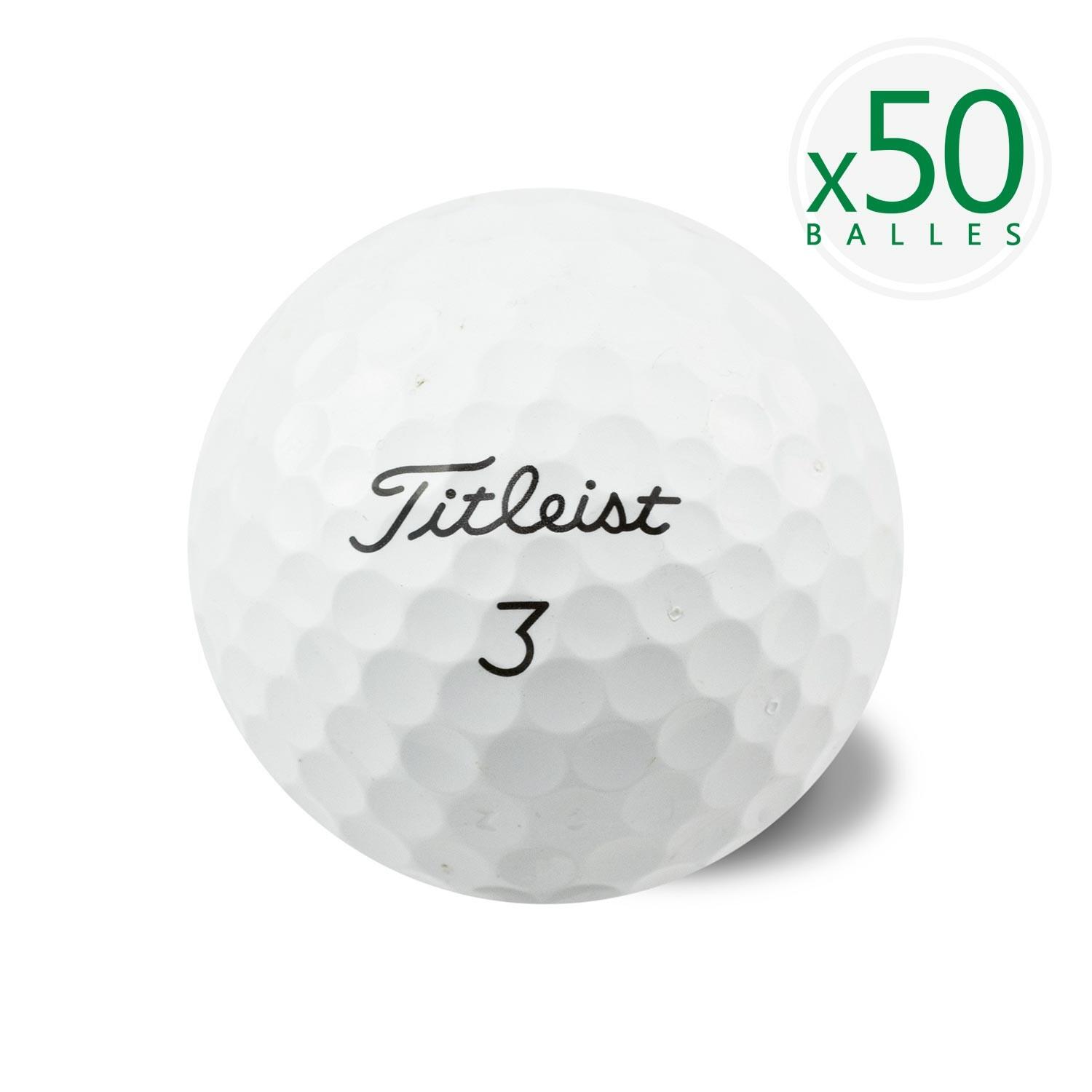 TITLEIST Segunda Vida - 50 Bolas de Golf Mixtas -B- Buen estado