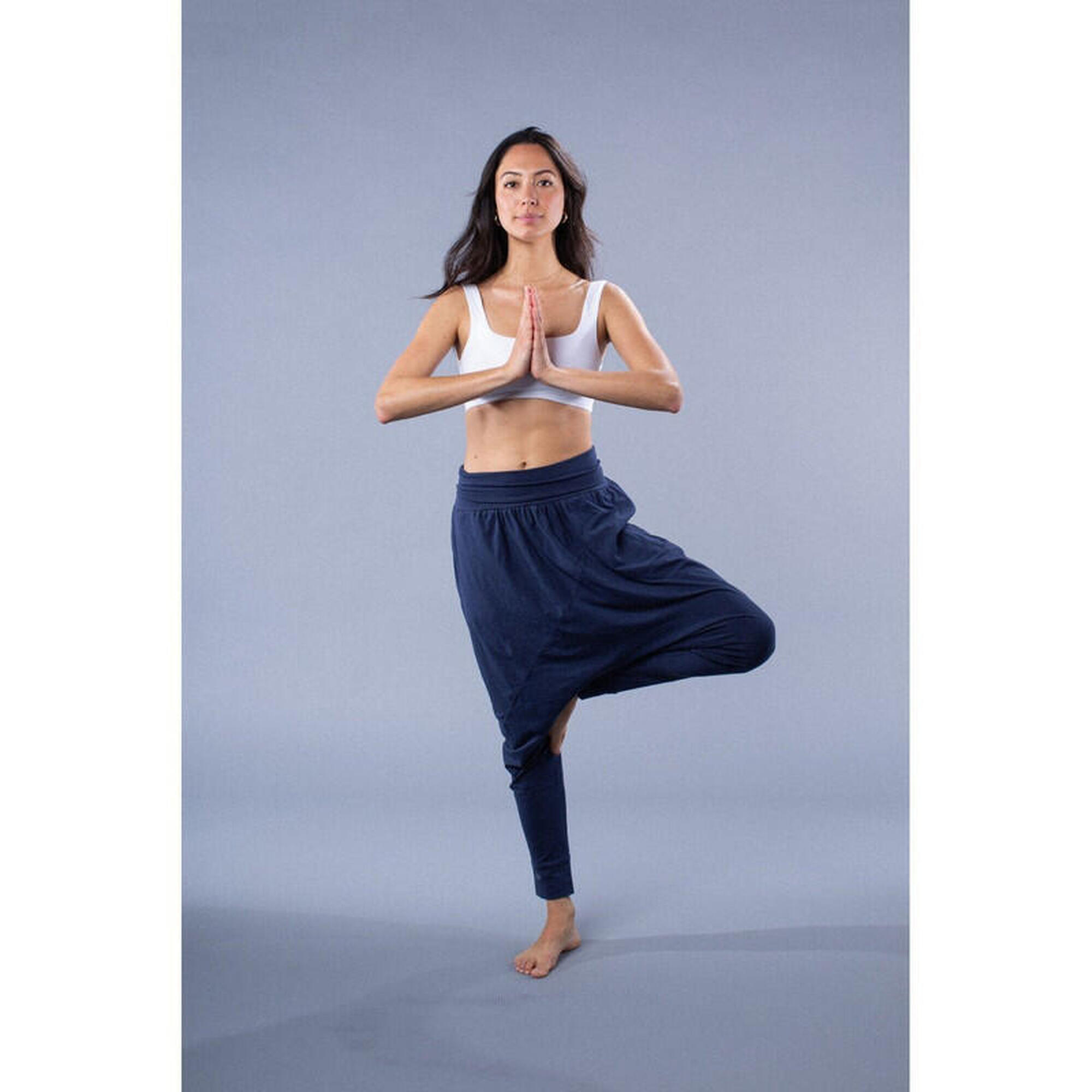 Pantalones Harem para yoga SAMARALI Beige