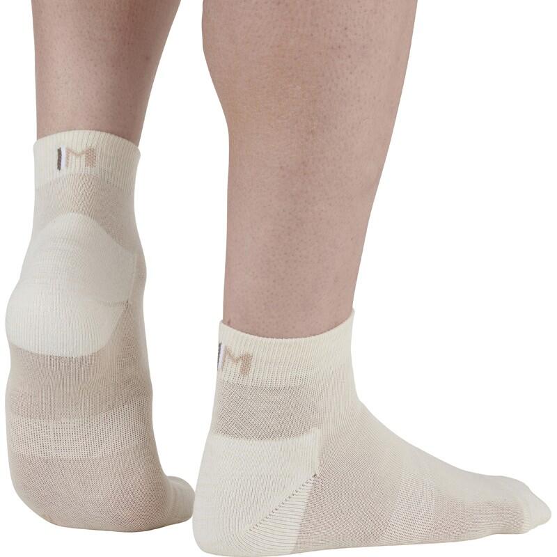 CHAUSSETTES BASSES RAW (FILS NON TEINTS) COTON BIO 4/4