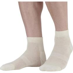 CHAUSSETTES BASSES RAW (FILS NON TEINTS) COTON BIO