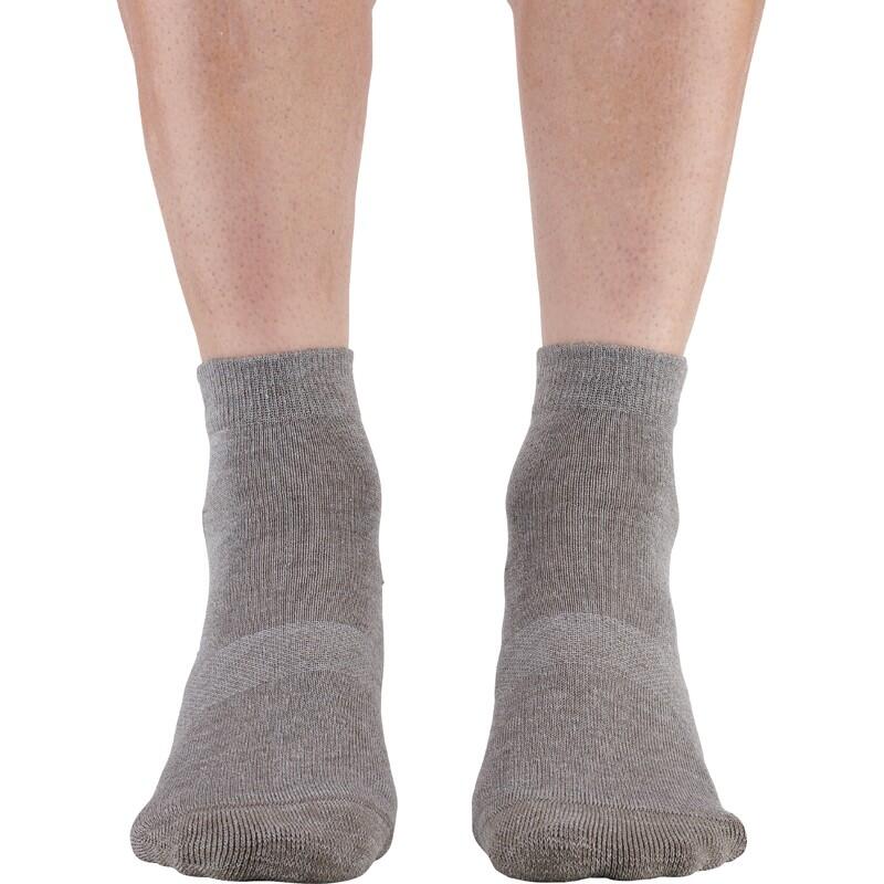 CHAUSSETTES BASSES EN LIN ET COTON 3/4