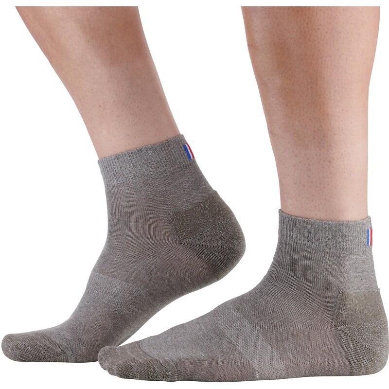 CHAUSSETTES BASSES EN LIN ET COTON 2/4