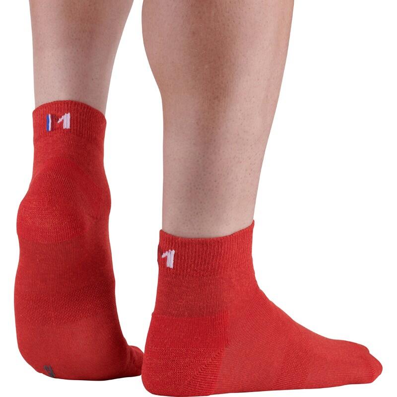 CHAUSSETTES BASSES EN LIN ET COTON 4/5