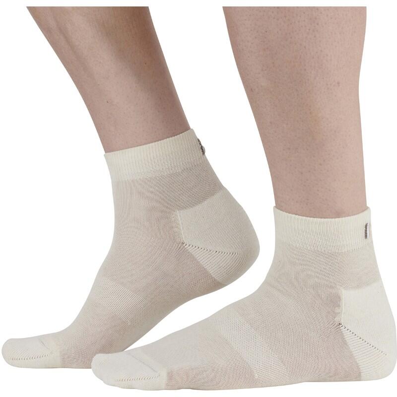 CHAUSSETTES BASSES RAW (FILS NON TEINTS) COTON BIO 2/4