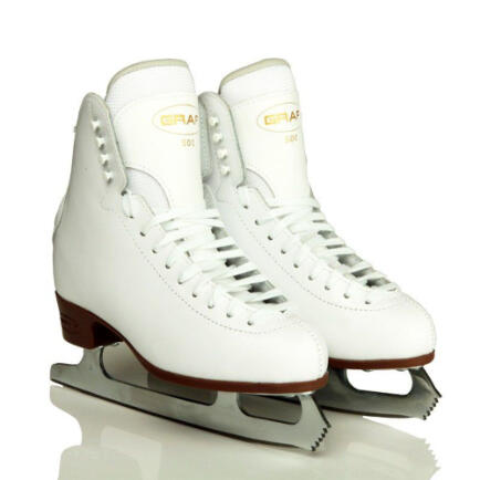 Graf 500 Figure Ice Skates - White 2/3