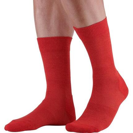 Chaussettes en lin et coton.