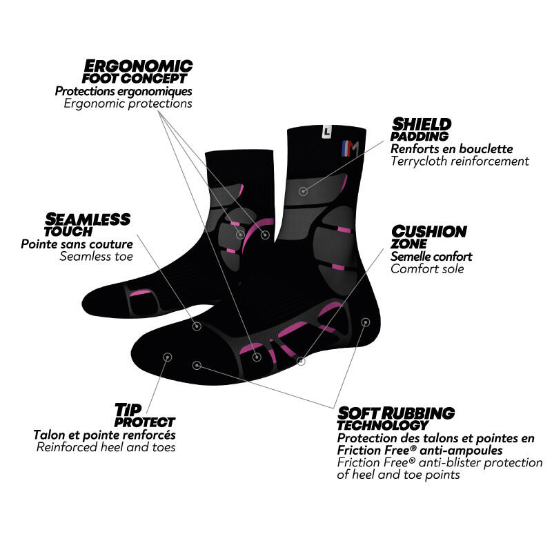 Chaussettes Monnet Mid Expert 5/5