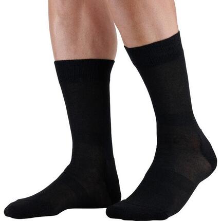 Chaussettes en lin et coton.