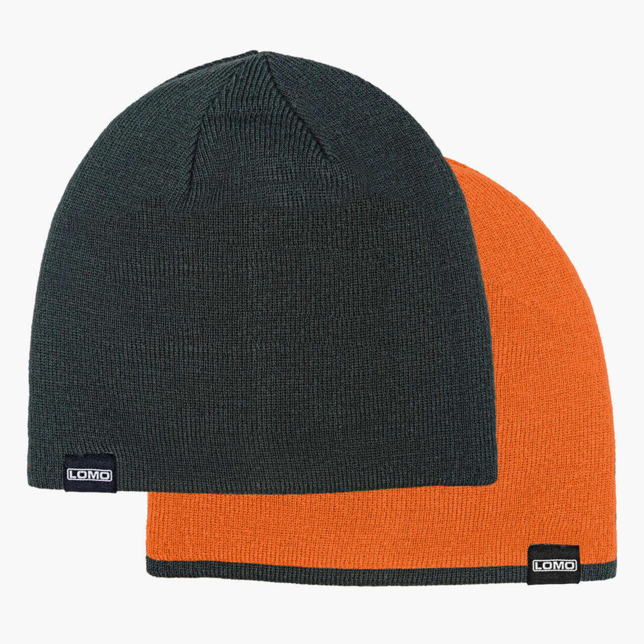 LOMO Lomo Reversible Beanie Hat - Green/Orange