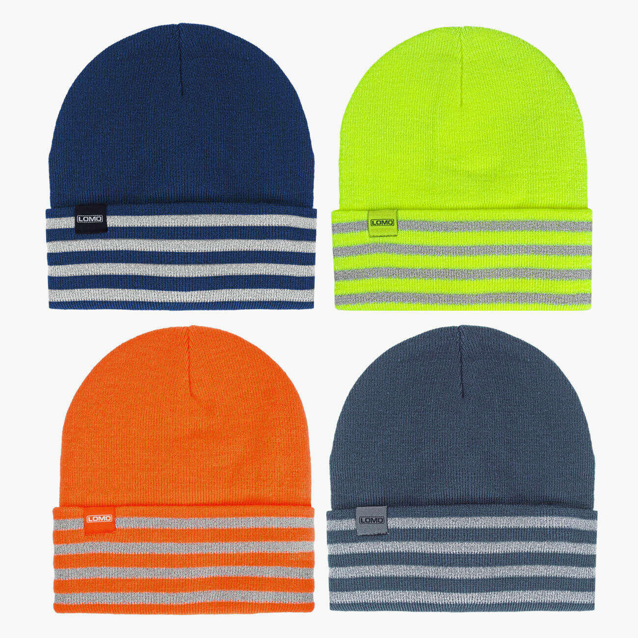 LOMO Lomo Parhelion Reflective Stripe Beanie Hat