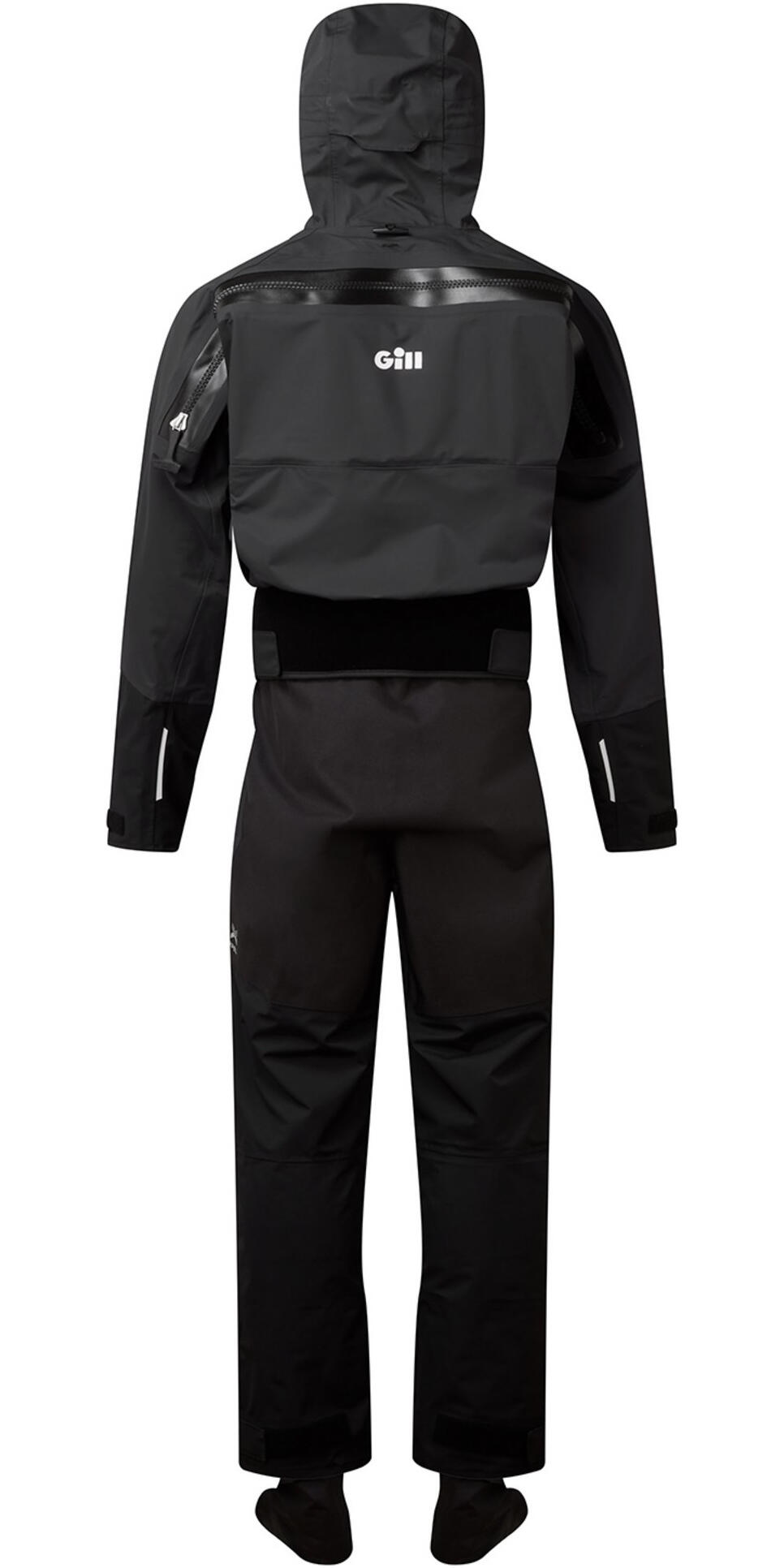 Verso Back Zip Traje Seco Y Con Cremallera - Graphite 2/7