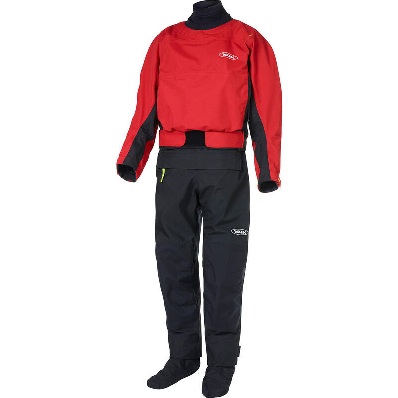 Yak Horizon Kayak Drysuit + Con Zip Red YAK Decathlon