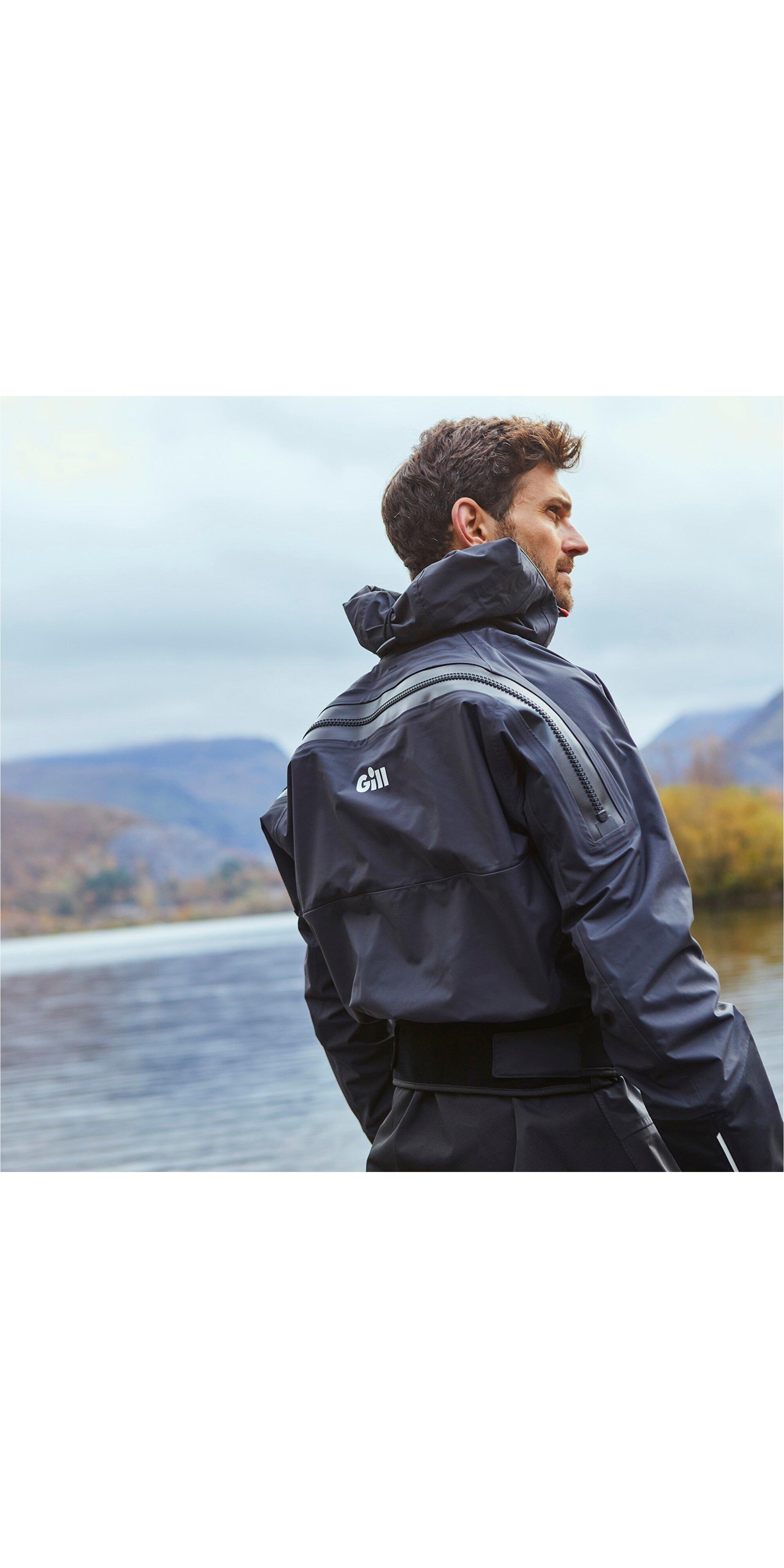 Verso Back Zip Traje Seco Y Con Cremallera - Graphite 4/7
