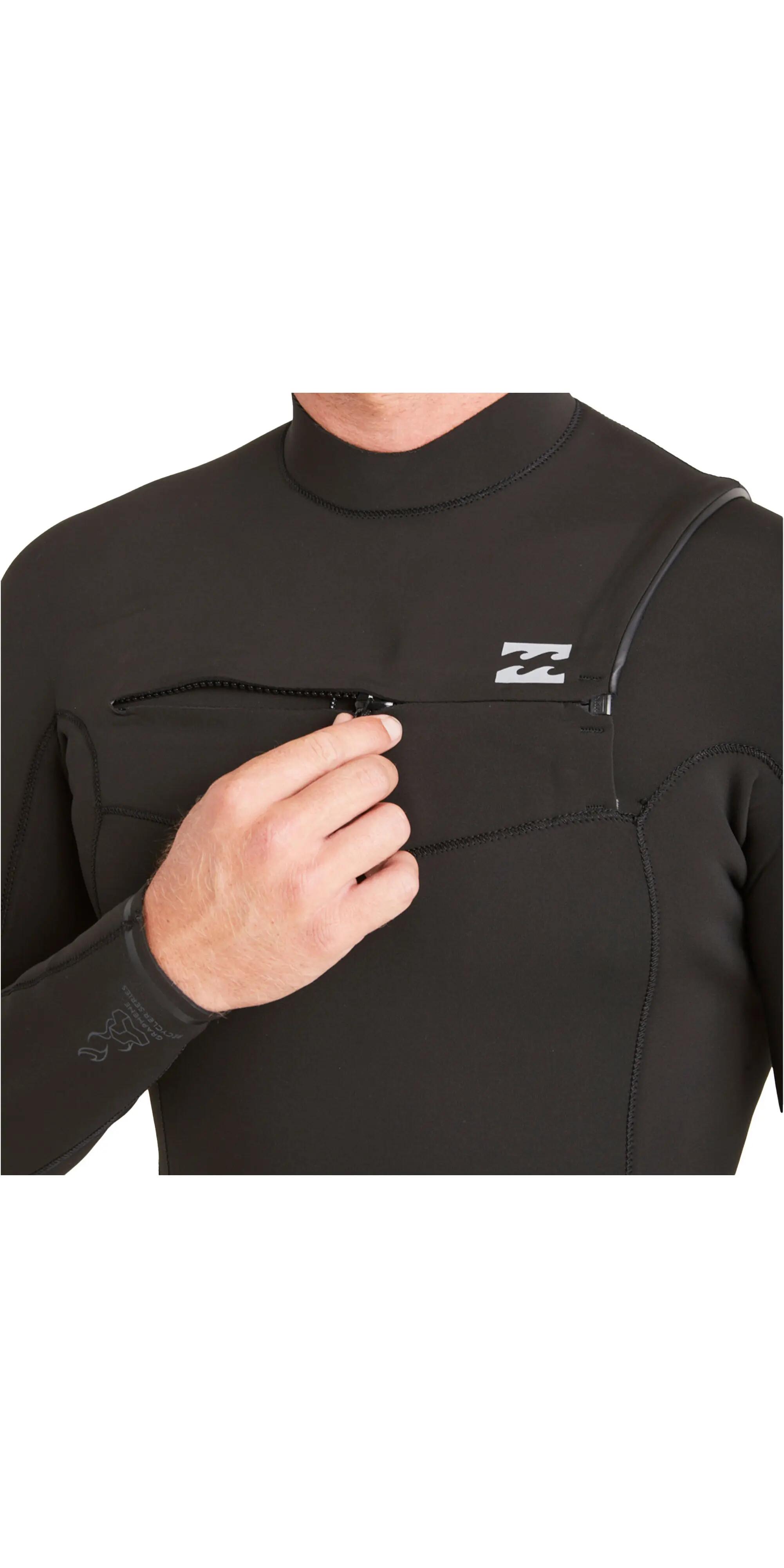 Muta da nuoto Billabong Absolute 4/3 mm nera ABYW100193 XL 3/7