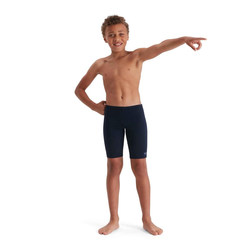 Childrens/Kids Eco Endurance+ Jammer Shorts (Navy) 1/2