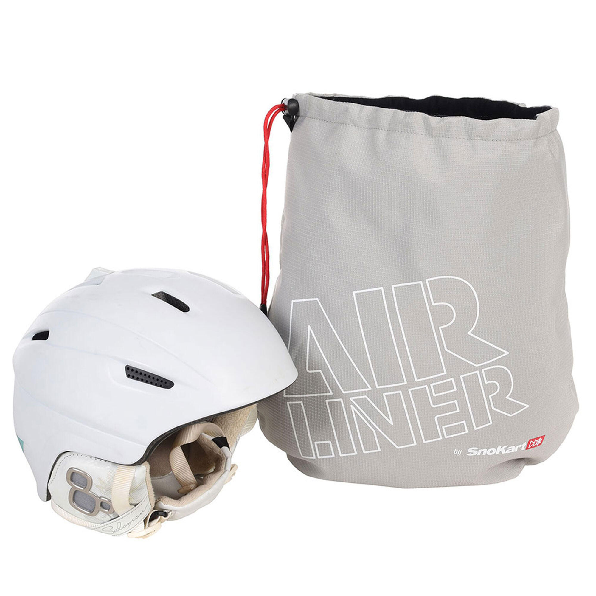 SNOKART Helmet Airliner Grey