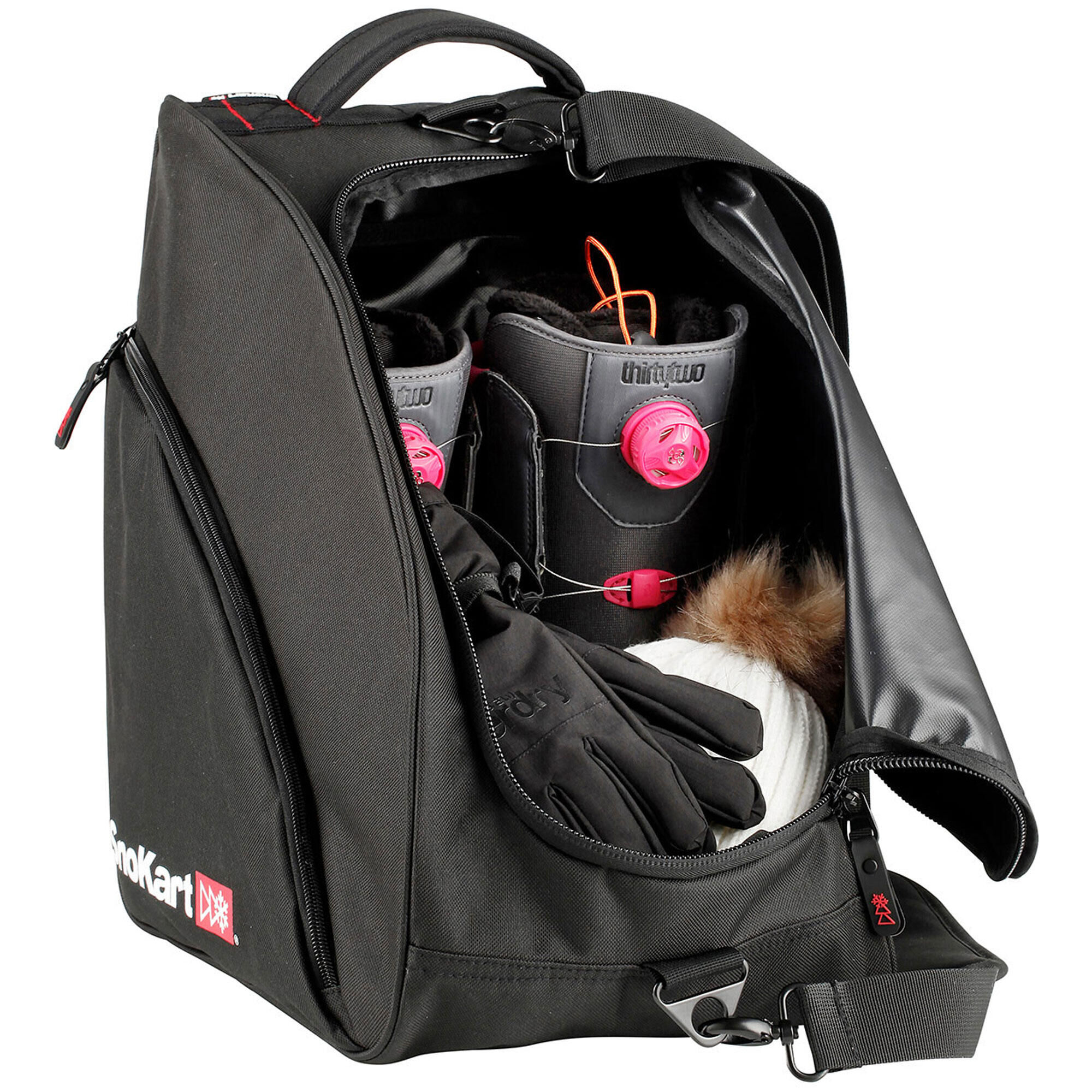 SNOKART Classik Boot Bag Black