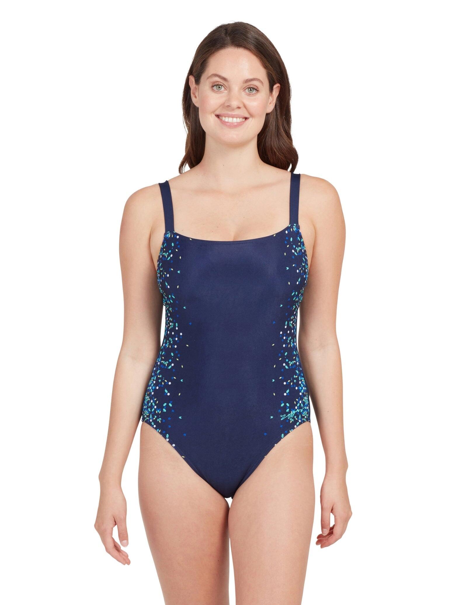 ZOGGS Zoggs Blue Chime Adjustable Classicback Swimsuit - Navy/Blue