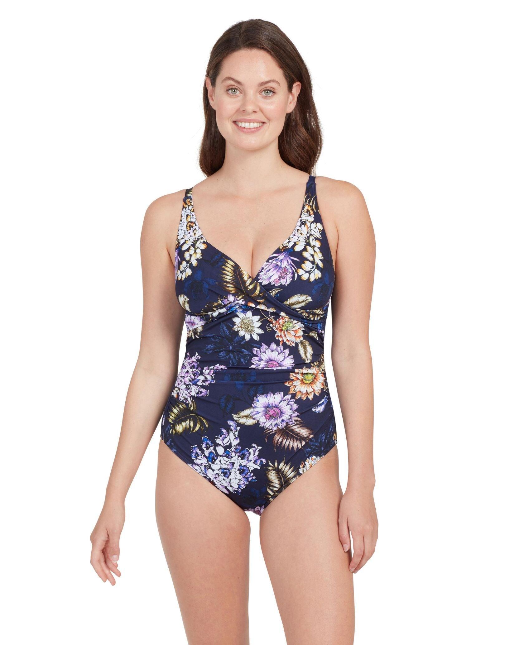 ZOGGS Zoggs Enigma Mystery Classicback Swimsuit - Navy/Multi