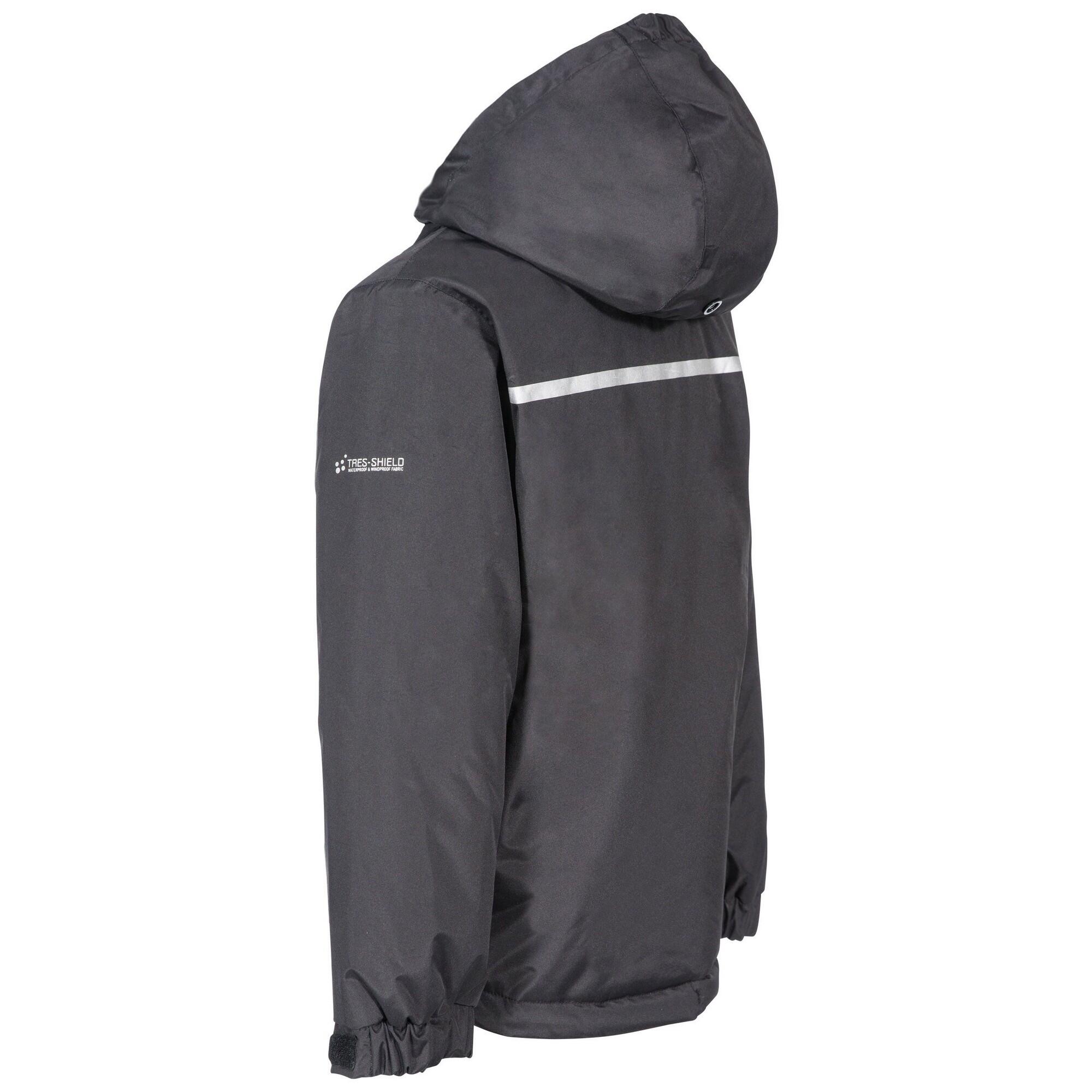 Veste Imperméable RUDI Garçons (Noir) 2/4