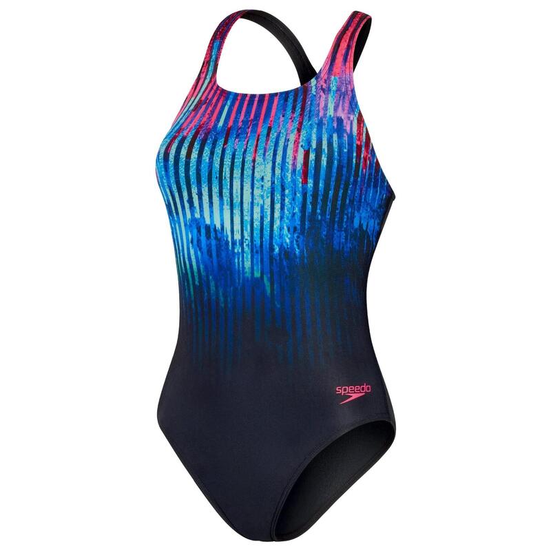 Maillot De Bain Médaillé Imprimé Numérique Speedo Femme