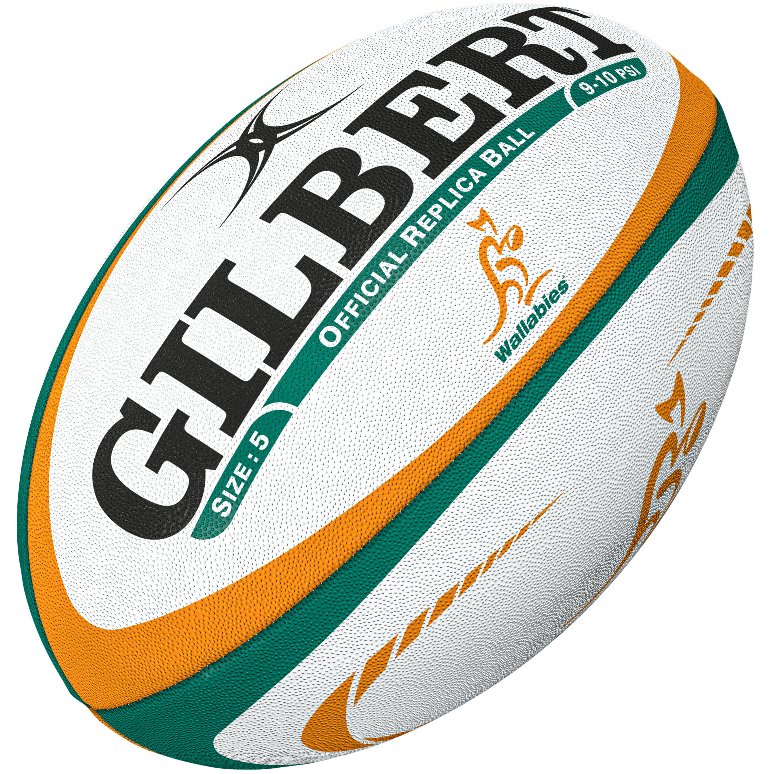 BALLON RUGBY REPLICA AUSTRALIE - GILBERT 5/5