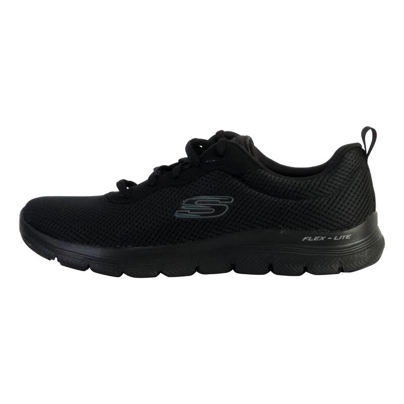 Sapatilhas de Caminhada para Mulher Skechers 149303_Bbk Pretas com Atacadores