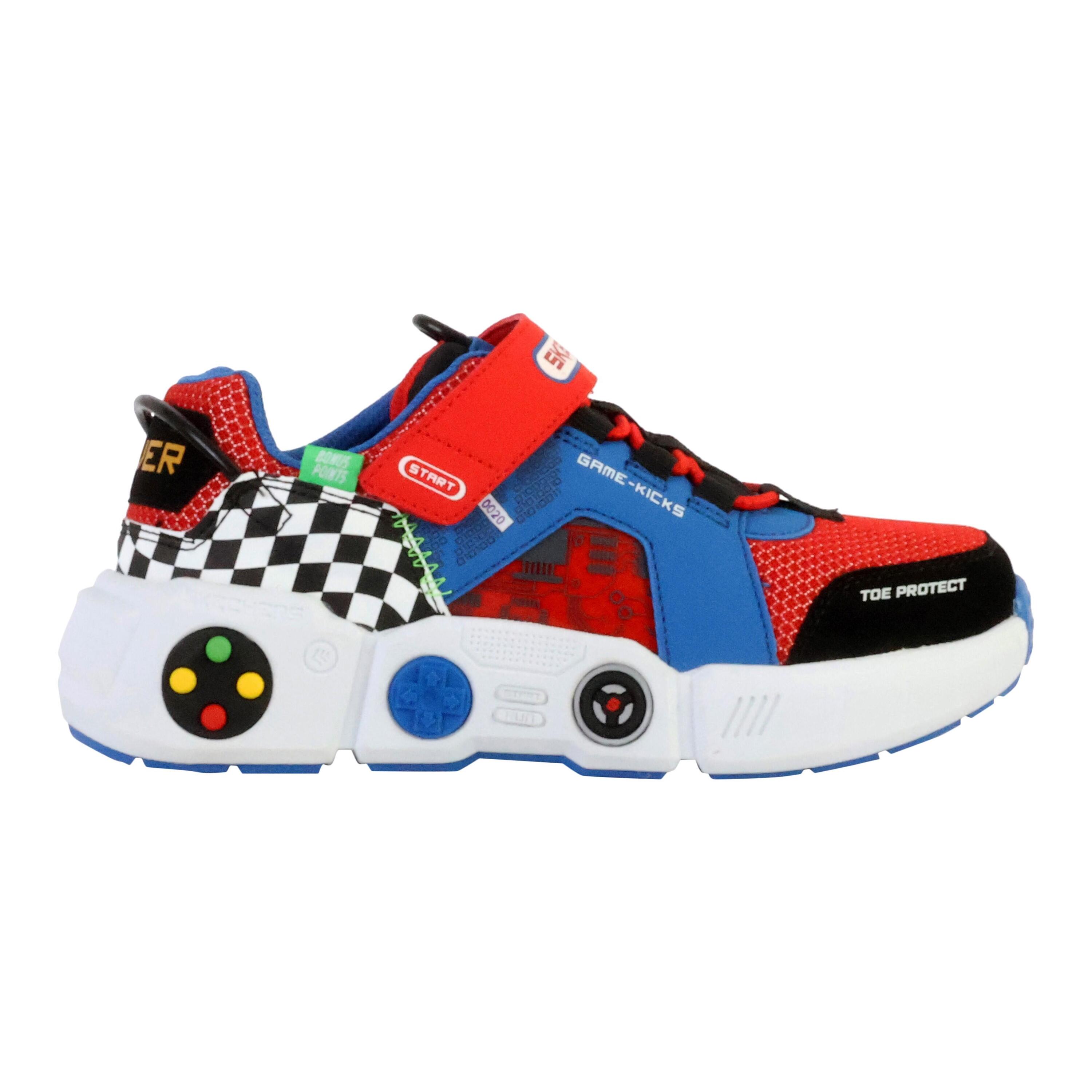Basket Basse à Scratch Skechers Juniors Tri-Namics - Enfant 2/4