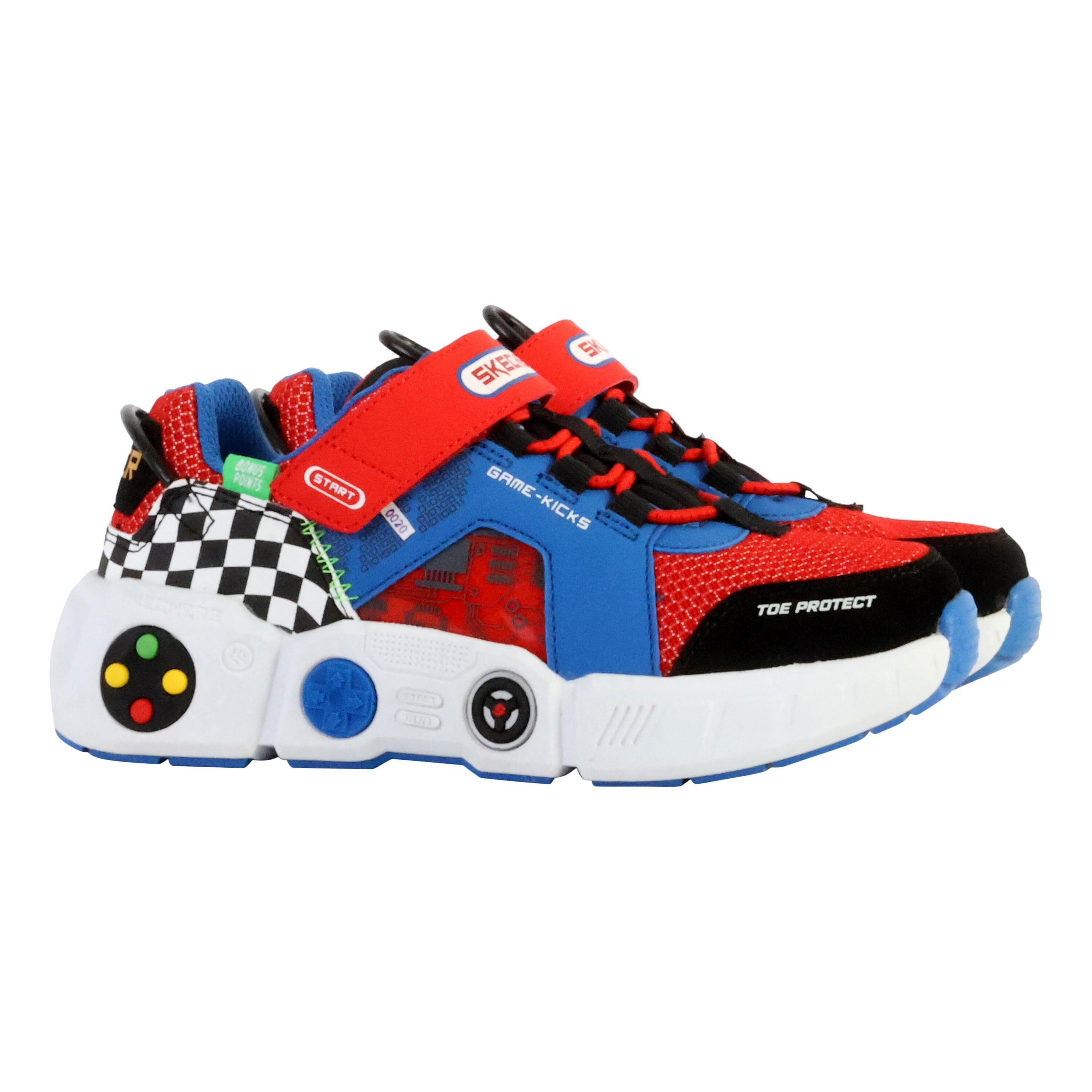 Basket Basse à Scratch Skechers Juniors Tri-Namics - Enfant 3/4