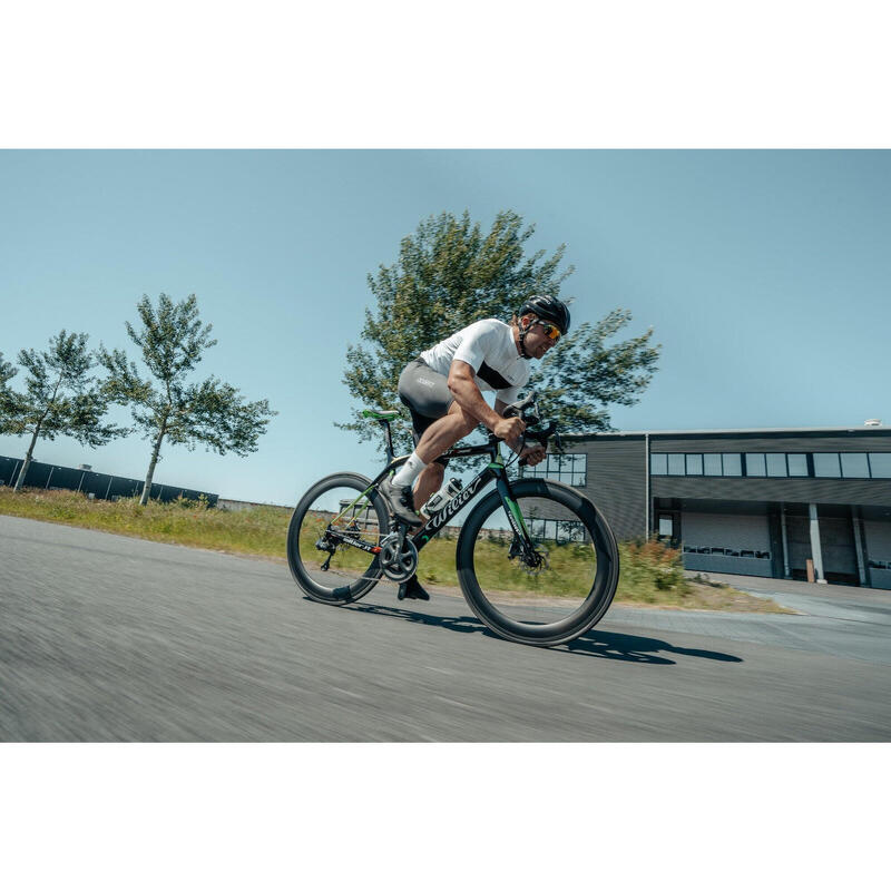 Fietsbroek Heren Zeem Bretels - Wielrenbroek – Mountainbike - Koersbroek - Kort