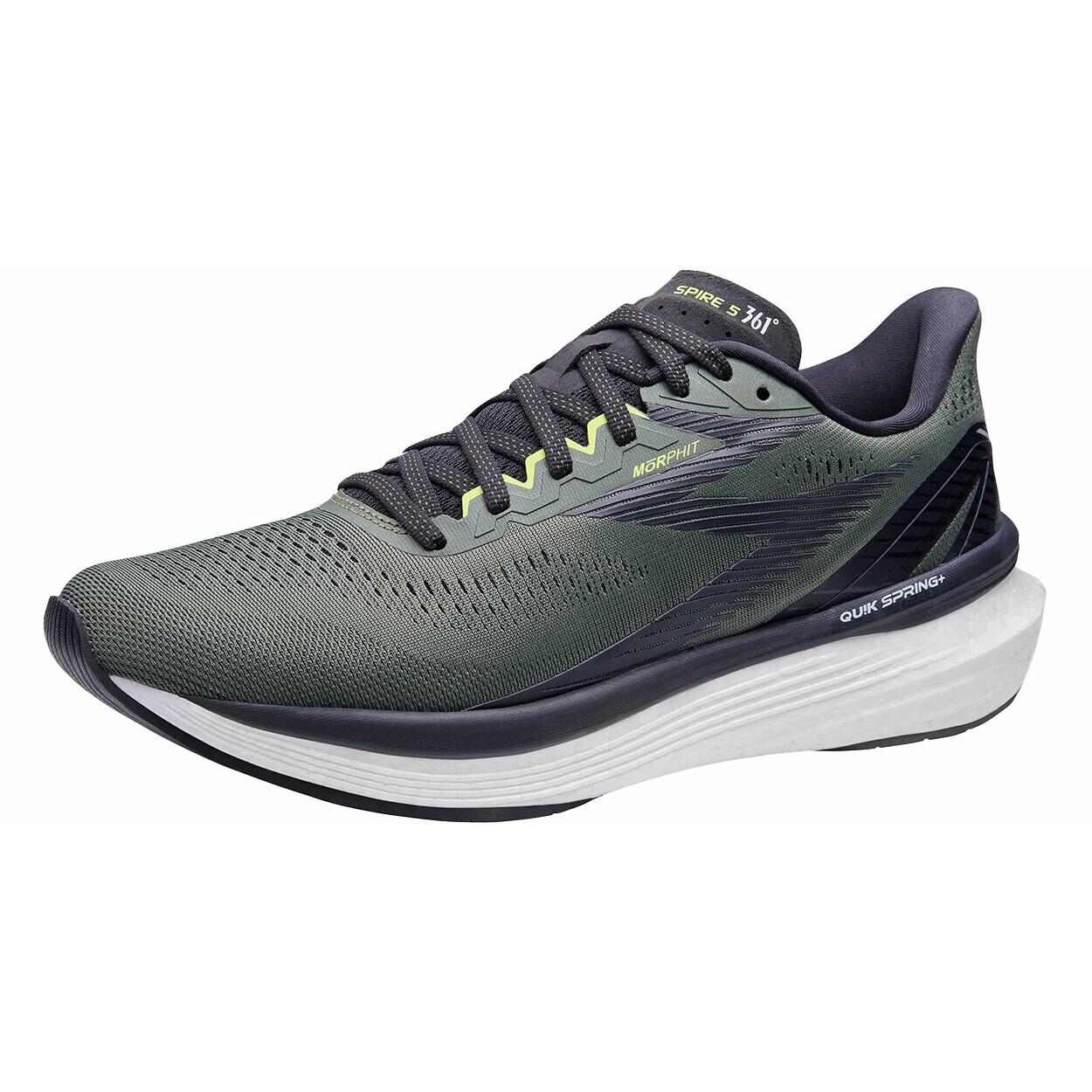 361° - Chaussures De Running 361° Spire 5 - Chaussures De Sport - Vert - 43,5 - Decathlon