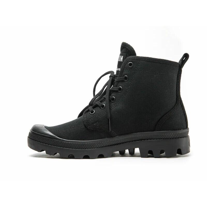 Boots Palladium Black Textile Lifestyle
