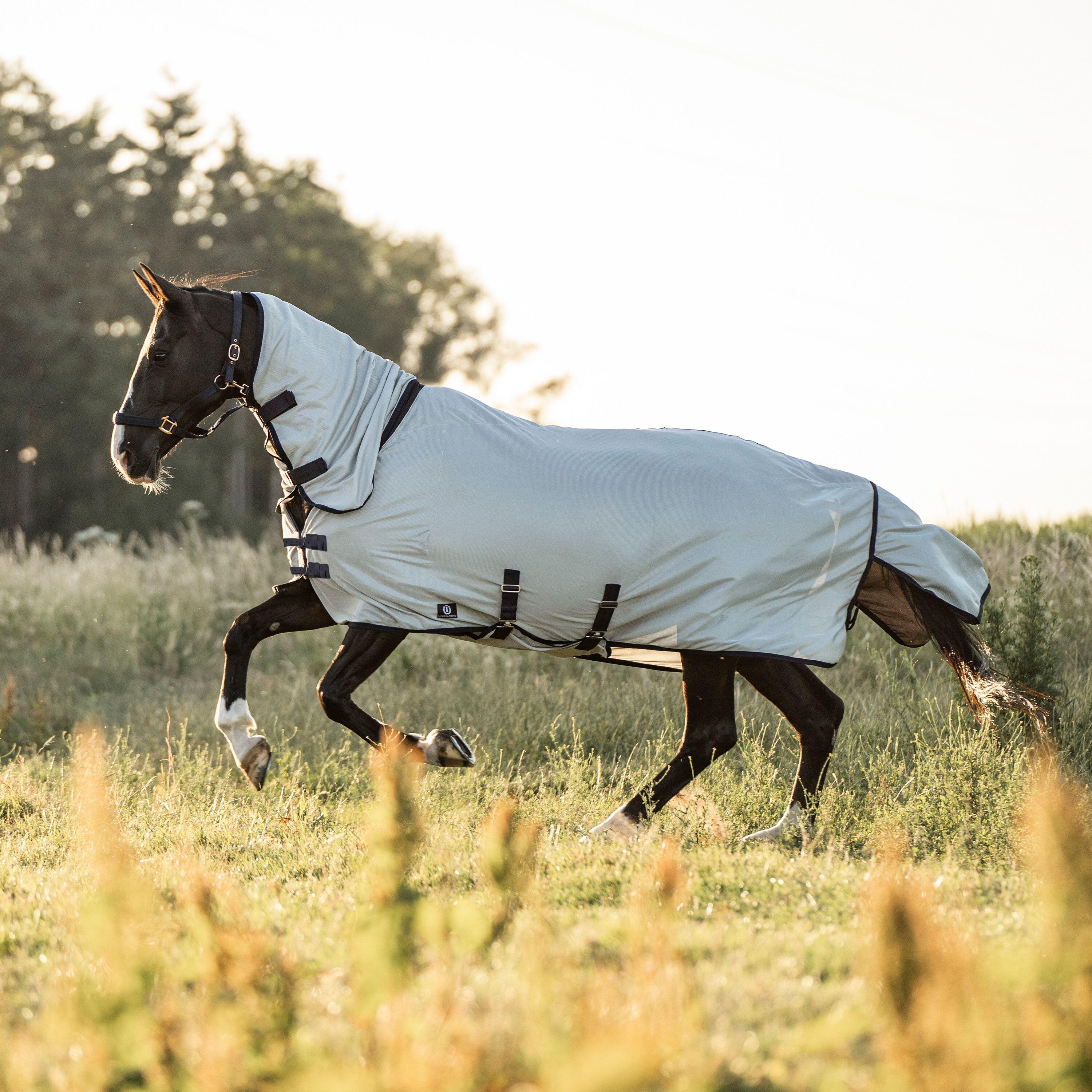 Imperial Riding Vliegendeken met hals Reese - Silvergrey 2/2