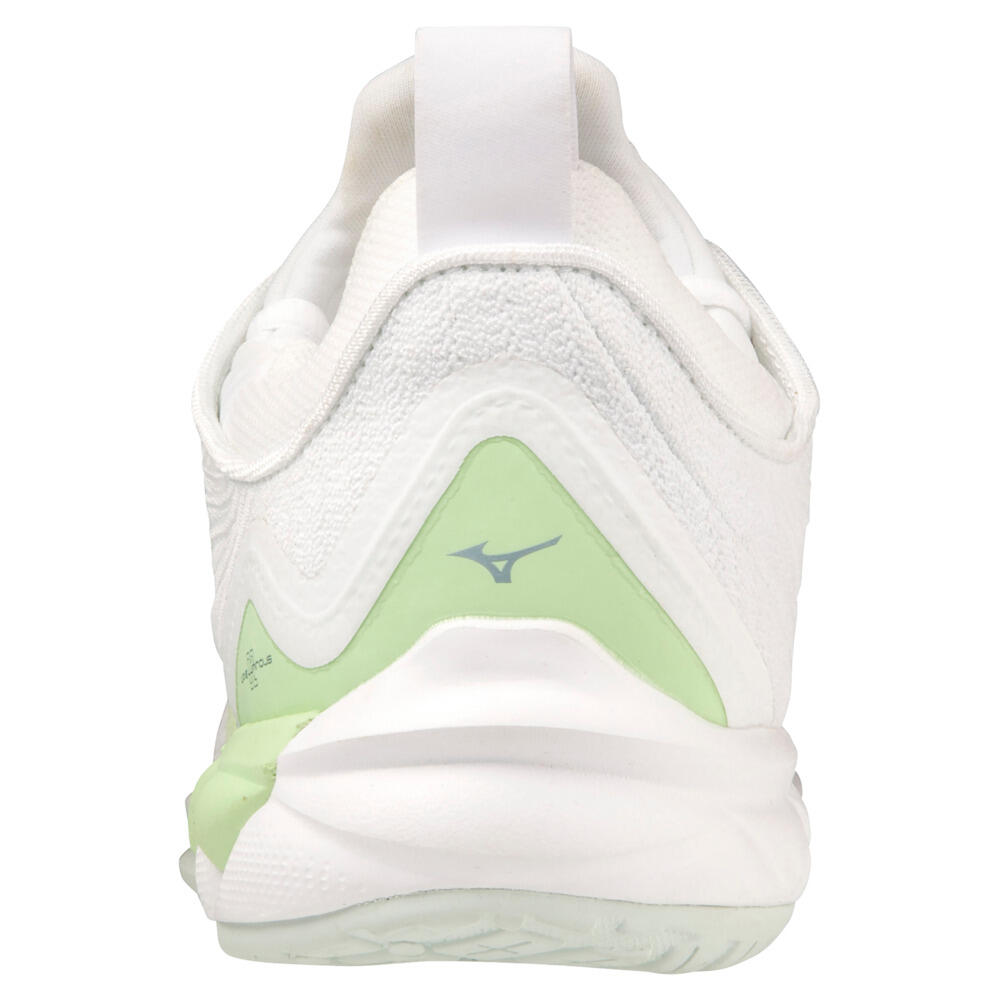 Zapatillas técnicas Mizuno Wave Luminous 2 blancas 6/6