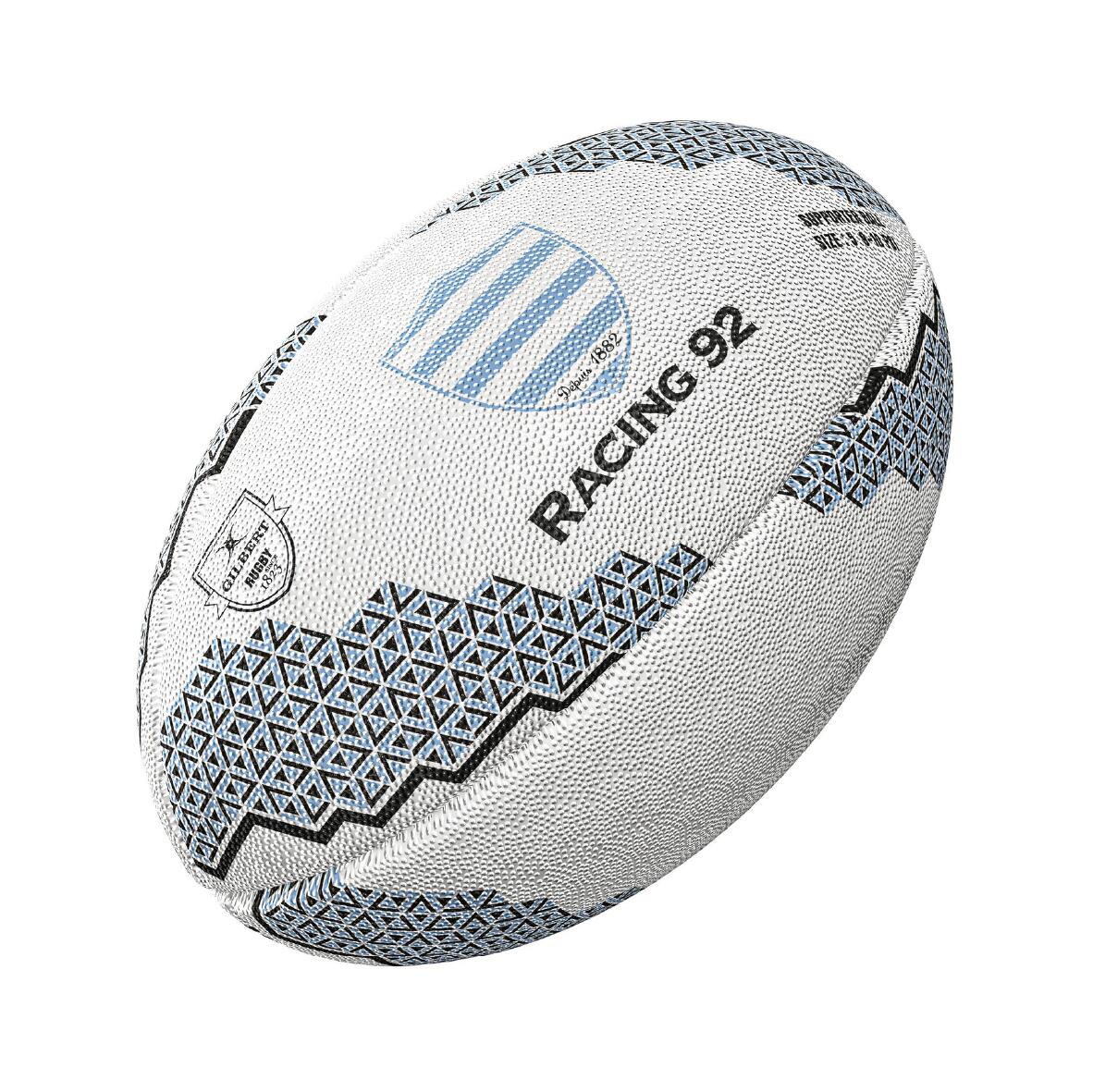 Bola de râguebi para apoiantes gilbert racing 92